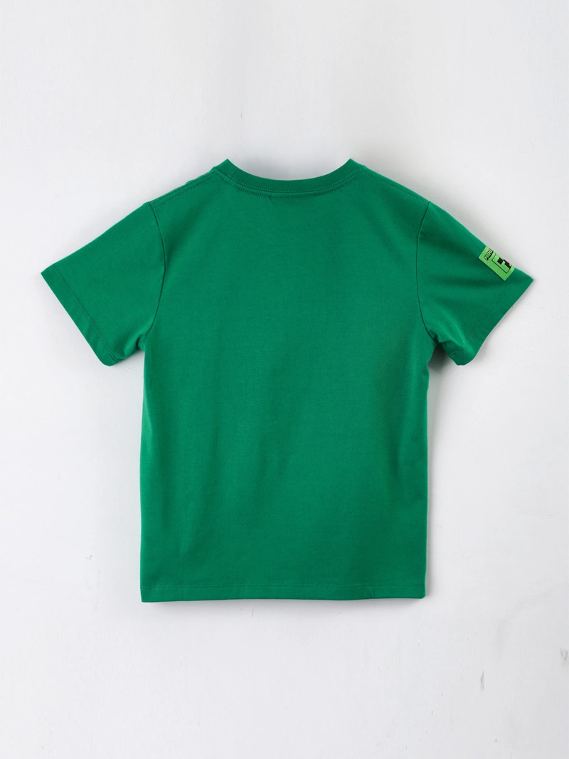 POLERA NIÑO MINECRAFT MANGA CORTA - 2
