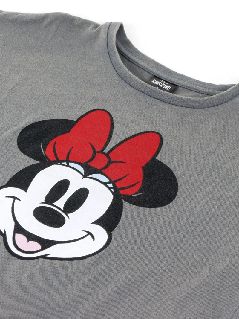 POLERA NIÑA DISNEY  MANGA CORTA MINNIE ALGODÓN - 3