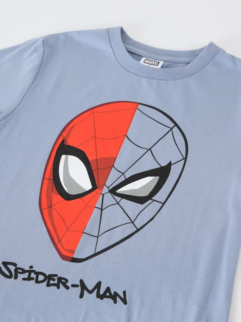 POLERA NIÑO MARVEL SPIDERMAN MANGA CORTA - 3