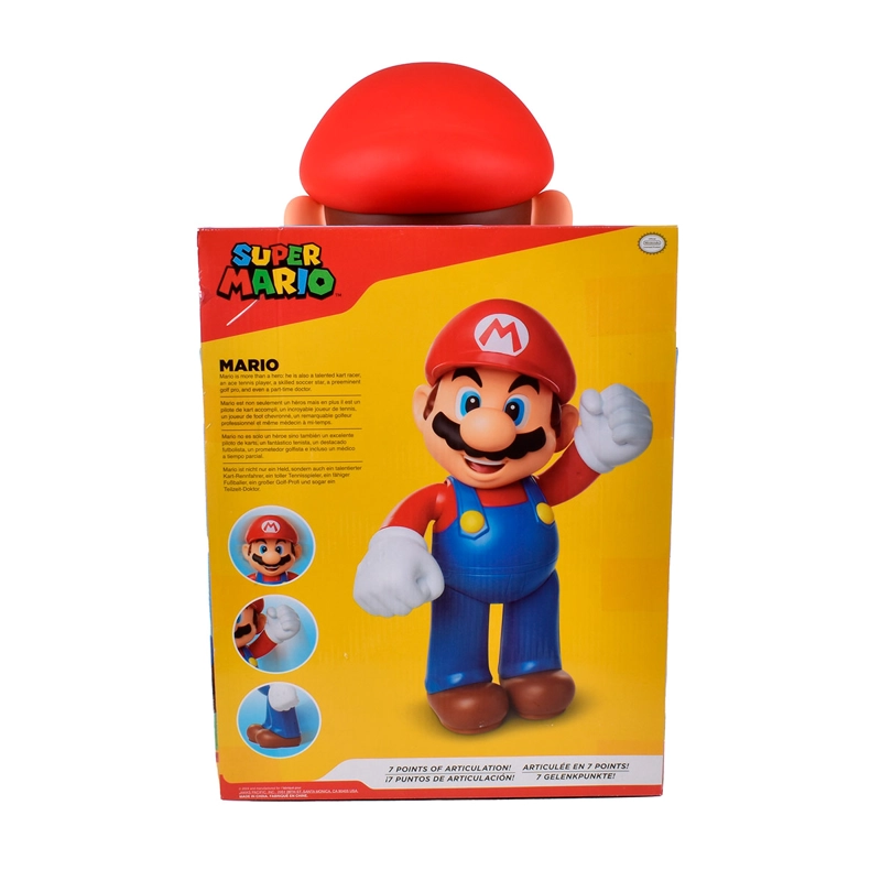 FIGURA DE ACCIÓN SUPER MARIO MARIO 50 CM - 7