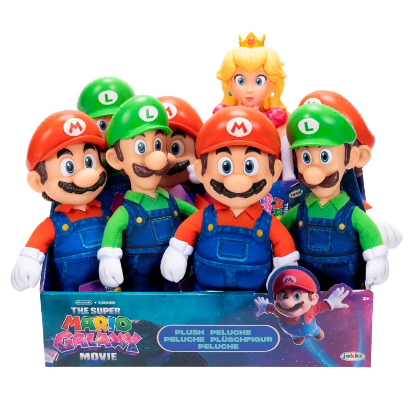PELUCHE NINTENDO CABEZA PLÁSTICA 23 CM - MODELO ALEATORIO - 8