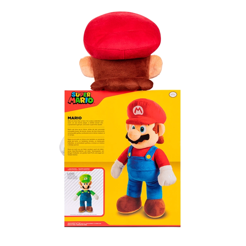 PELUCHE MARIO BROS JUMBO MARIO - 4