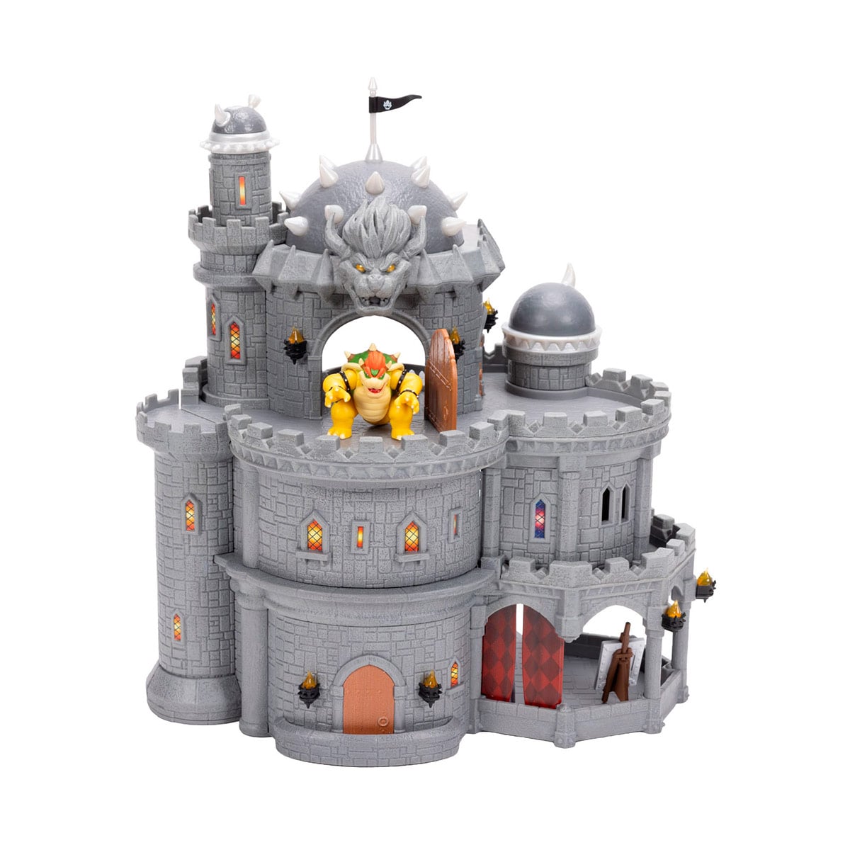 CASTILLO BOWSER SUPER MARIO GALAXY CON FIGURA - 1