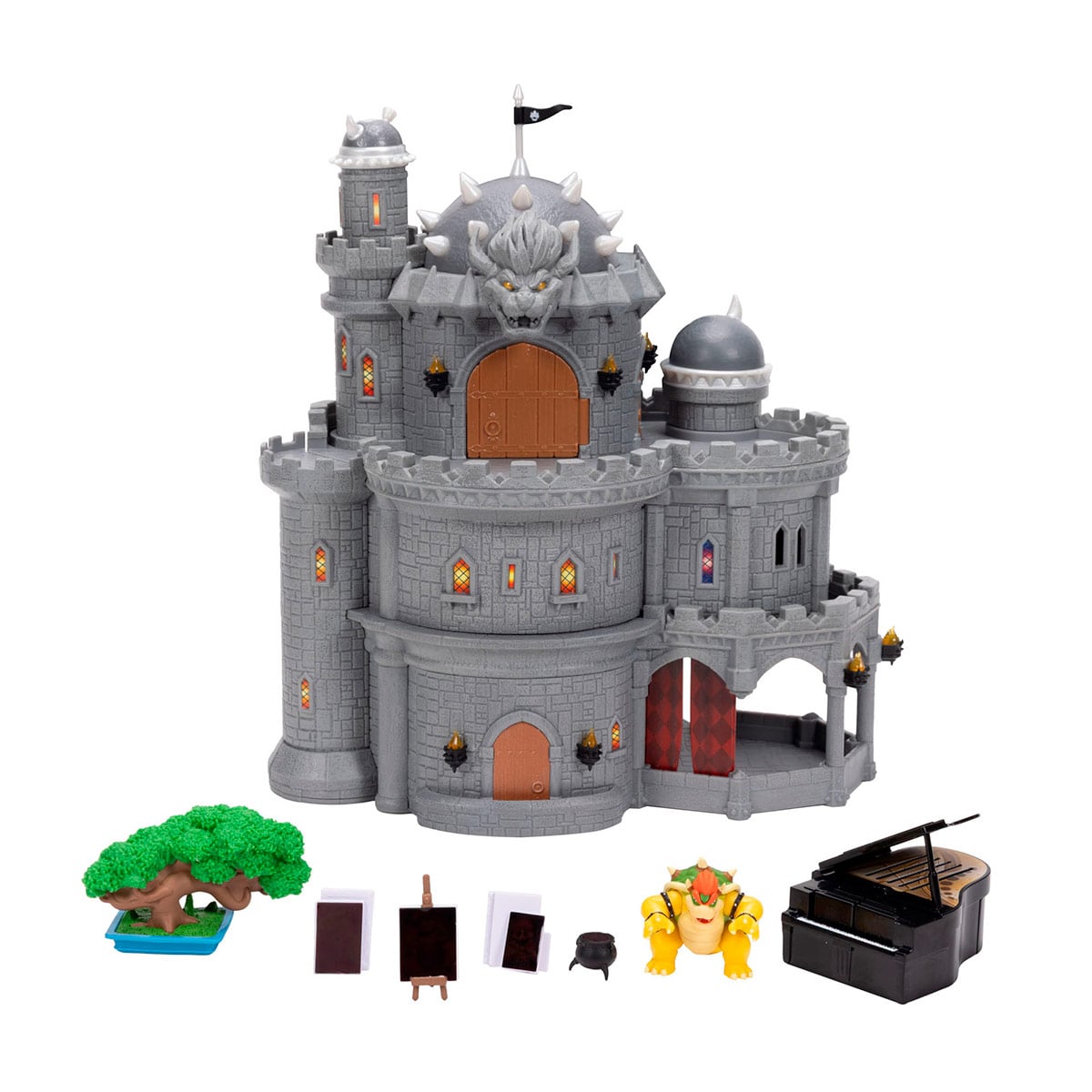 CASTILLO BOWSER SUPER MARIO GALAXY CON FIGURA - 2