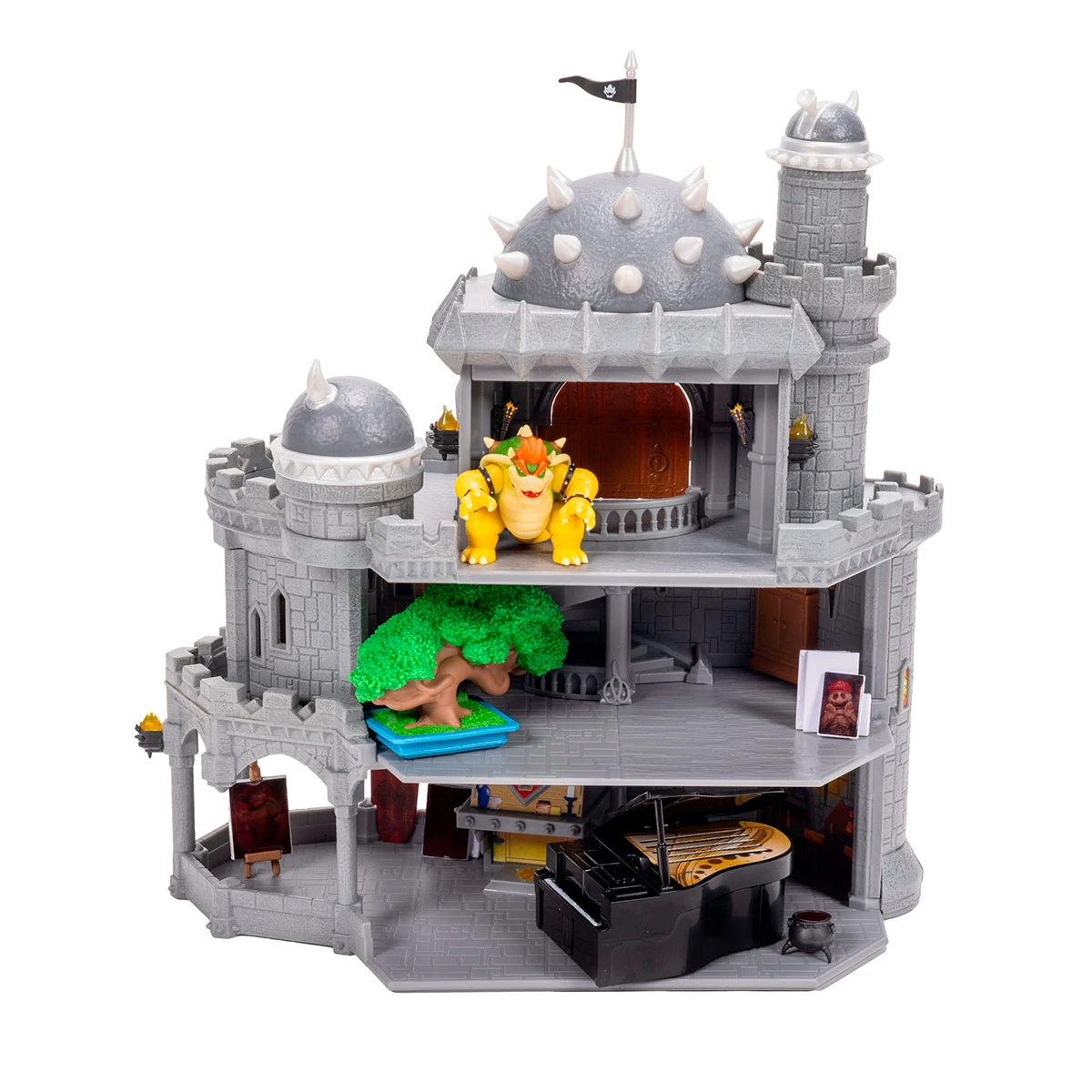 CASTILLO BOWSER SUPER MARIO GALAXY CON FIGURA - 3