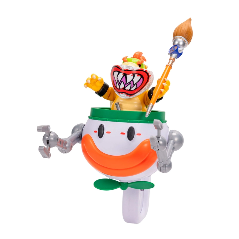 FIGURA DE JUGUETE MARIO BROSS SET CLOWN CAR PELICULA - 1