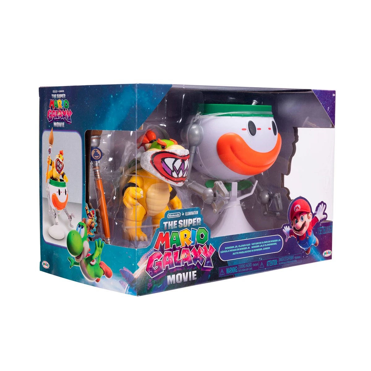 FIGURA DE JUGUETE MARIO BROSS SET CLOWN CAR PELICULA - 8