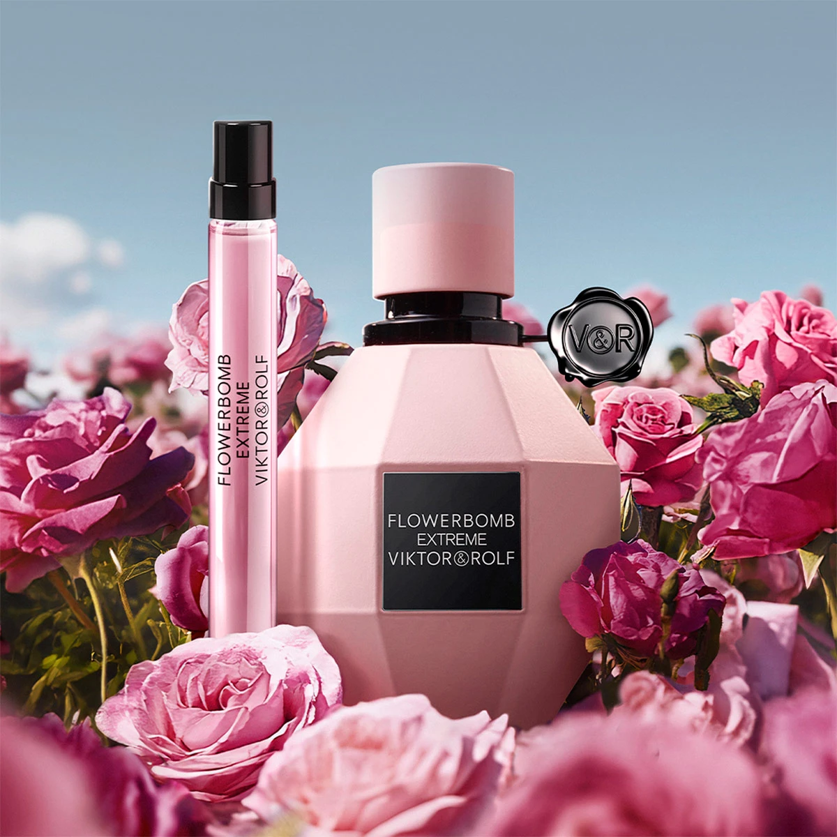 SET PERFUME MUJER VIKTOR & ROLF FLOWERBOMB EXTREME EAU DE PARFUM 50ML+7ML+PEN SPRAY 10ML - 4