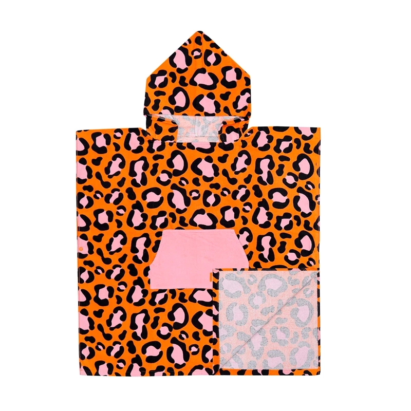 TOALLA PONCHO INDEX ALGODÓN TEENS ANIMAL PRINT - 2