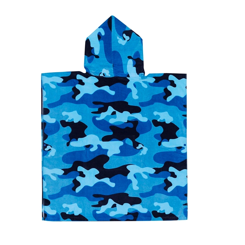 TOALLA PONCHO CLOUDBREAK ALGODÓN TEENS CAMUFLAJE - 3