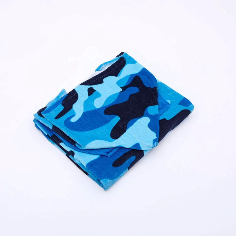 TOALLA PONCHO CLOUDBREAK ALGODÓN TEENS CAMUFLAJE - 4