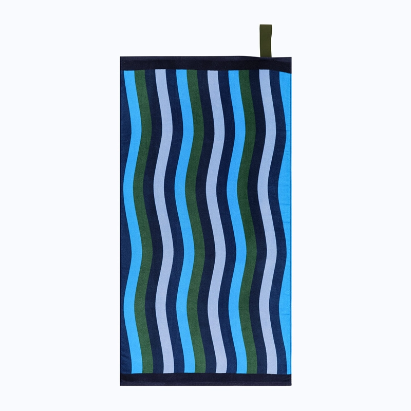 TOALLA DE PLAYA RIPLEY HOME PROMO BLUE LINES - 1