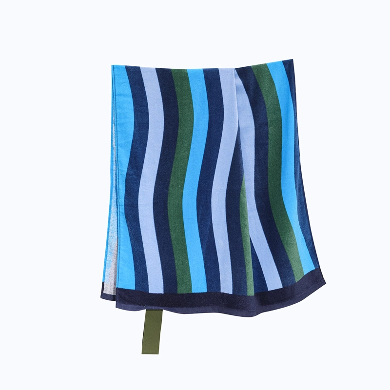 TOALLA DE PLAYA RIPLEY HOME PROMO BLUE LINES - 6