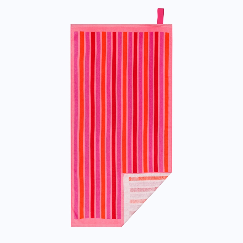 TOALLA DE PLAYA RIPLEY HOME PROMO PINK LINE - 2