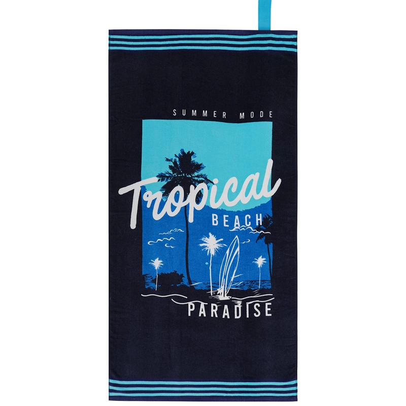 TOALLA DE PLAYA RIPLEY HOME PROMO TROPIC - 1