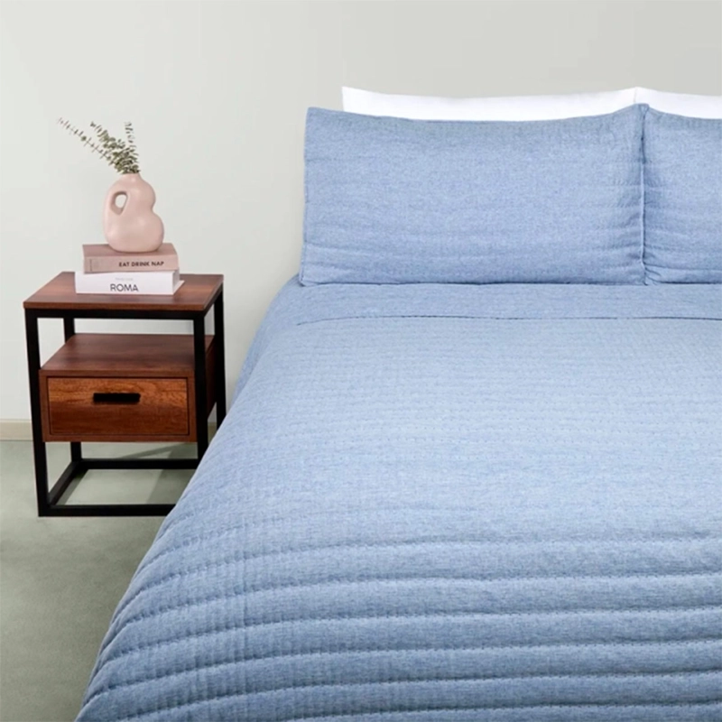 CUBRECAMA RIPLEY HOME CATIONIC 1.5 PLAZAS AZUL