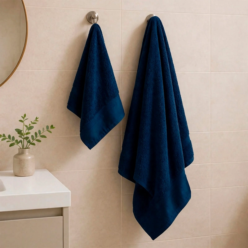 SET DE TOALLAS RIPLEY HOME PROMO AZUL