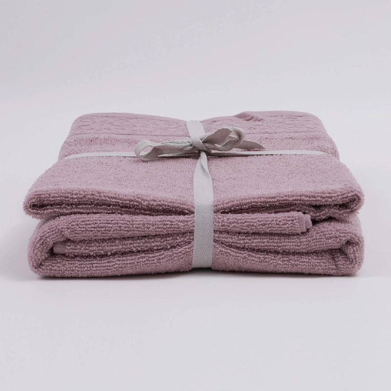 SET DE TOALLAS RIPLEY HOME PROMO MALVA  - 2