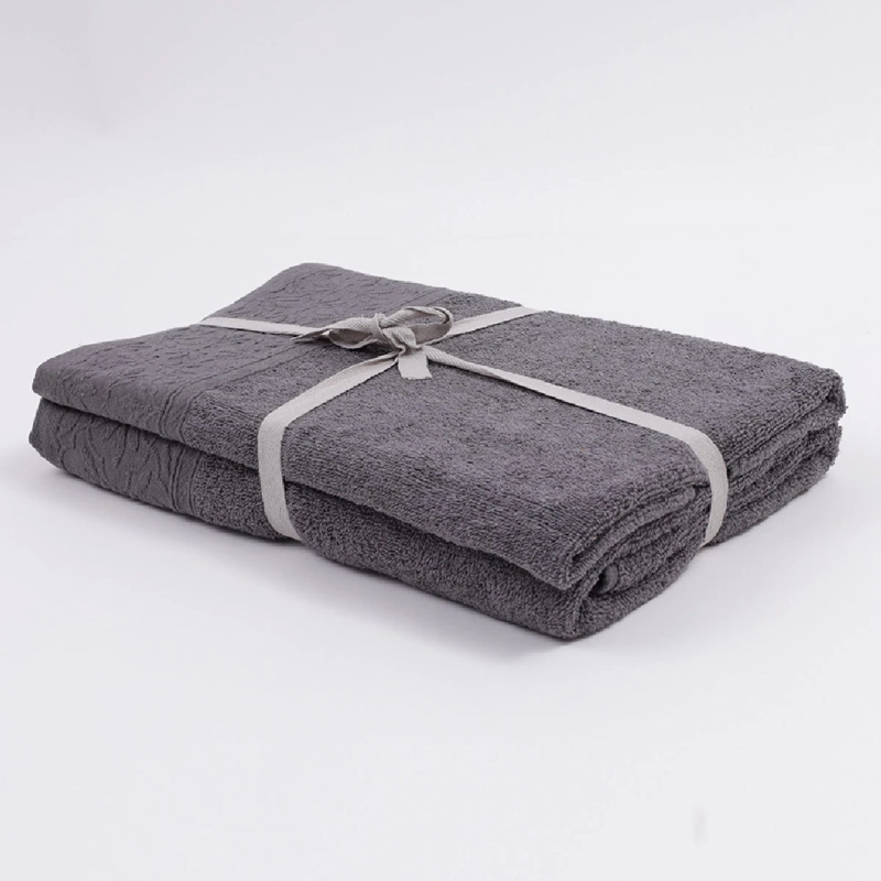 SET DE TOALLAS RIPLEY HOME PROMO GRIS - 1