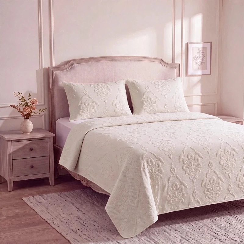 CUBRECAMA RIPLEY HOME ANNIE ULTRA KING GRIS - 2