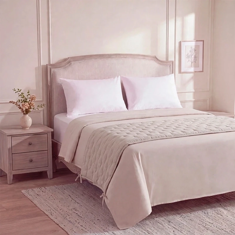 PIECERA RIPLEY HOME SITCH FLORCITAS 100X210 CM GRIS - 2