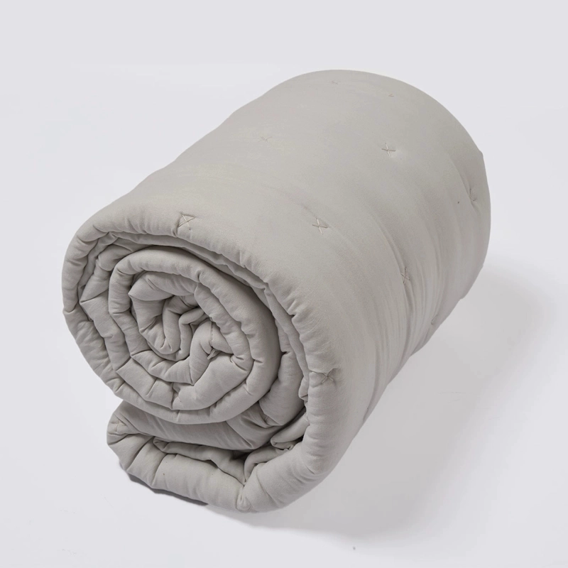 PIECERA RIPLEY HOME SITCH FLORCITAS 100X210 CM GRIS - 4