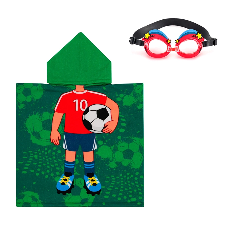 PONCHO TOALLA RIPLEY HOME LENTES FÚTBOL