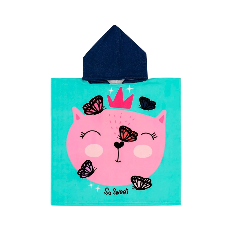 PONCHO TOALLA RIPLEY HOME LENTES GATO - 2