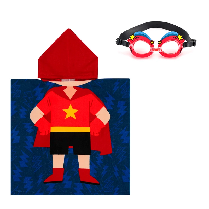 PONCHO TOALLA RIPLEY HOME LENTES HÉROE