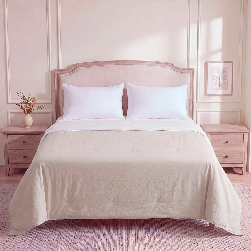 PLUMÓN RIPLEY HOME JACQUARD PAISLEY KING BLANCO - 1