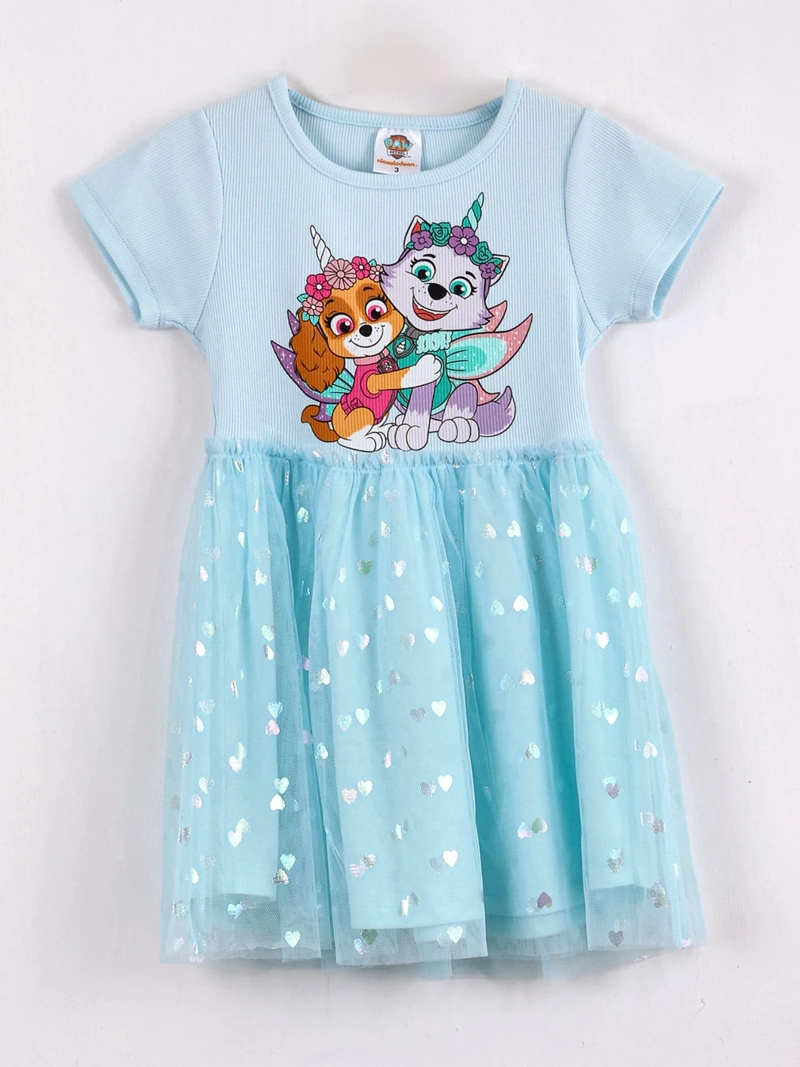 VESTIDO NIÑA PAW PATROL ALGODÓN