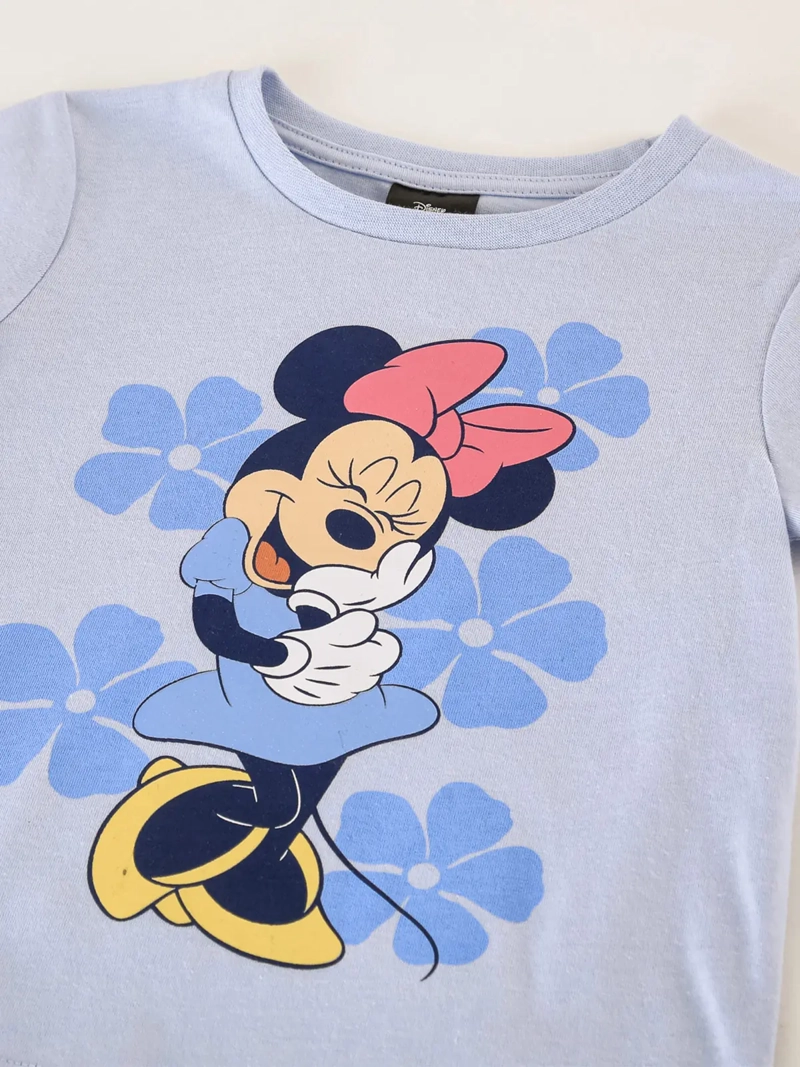 POLERA NIÑA DISNEY MINNIE MANGA CORTA  - 3