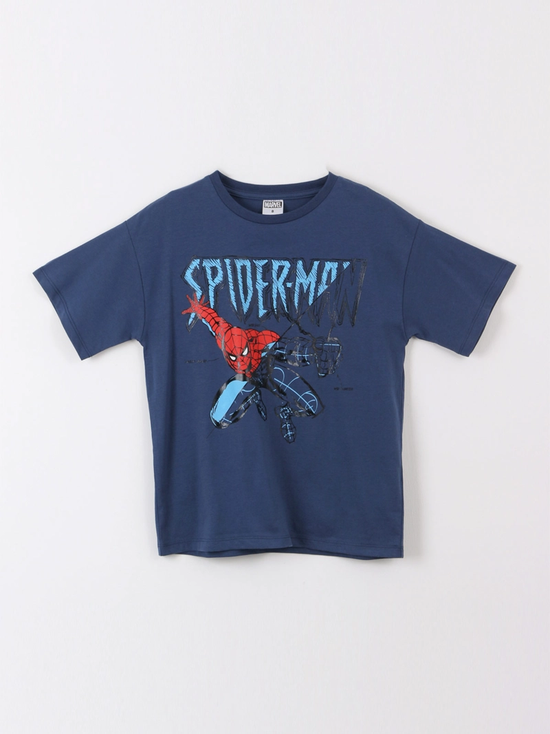 POLERA NIÑO MARVEL SPIDERMAN MANGA CORTA