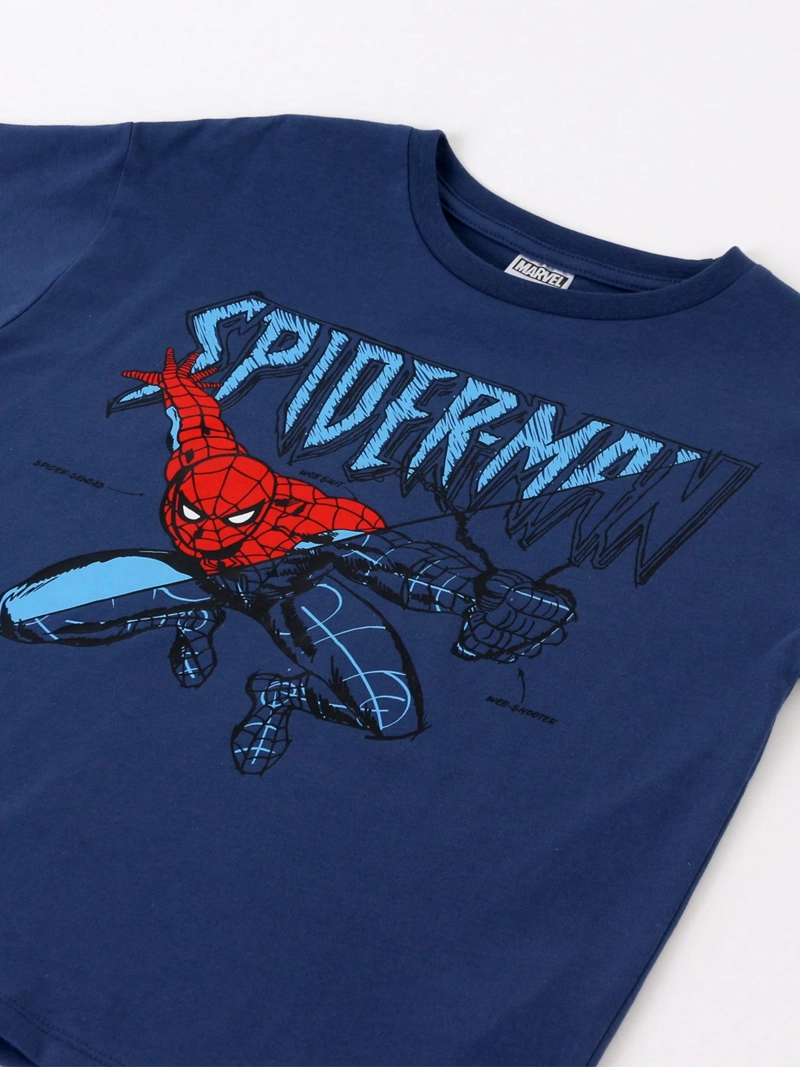 POLERA NIÑO MARVEL SPIDERMAN MANGA CORTA - 3