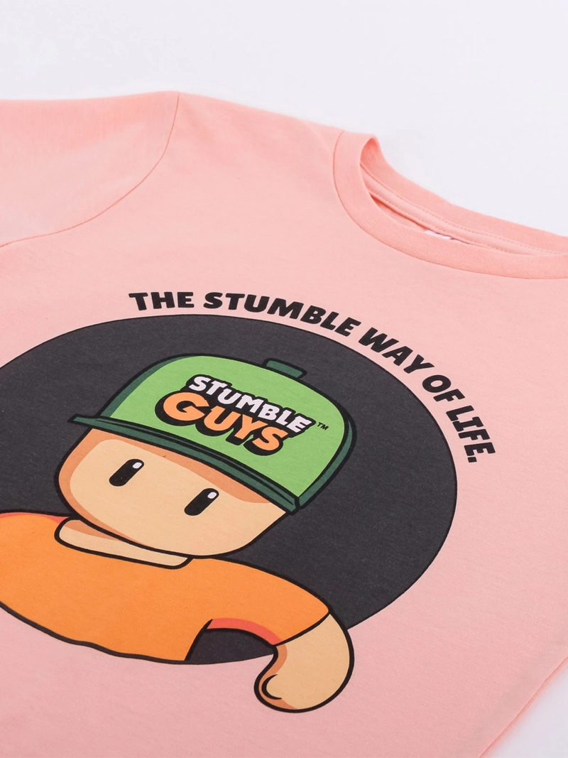 POLERA NIÑO STUMBLE GUYS MANGA CORTA - 3
