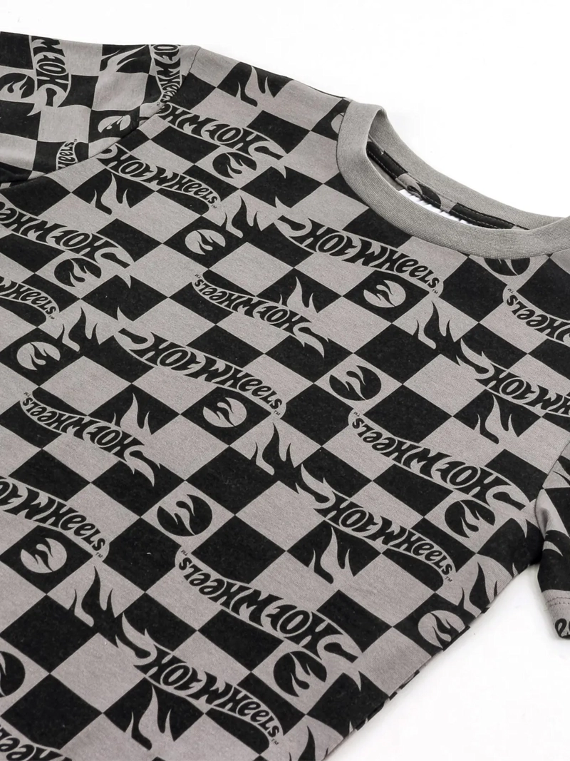 POLERA NIÑO HOT WHEELS MANGA CORTA  - 3