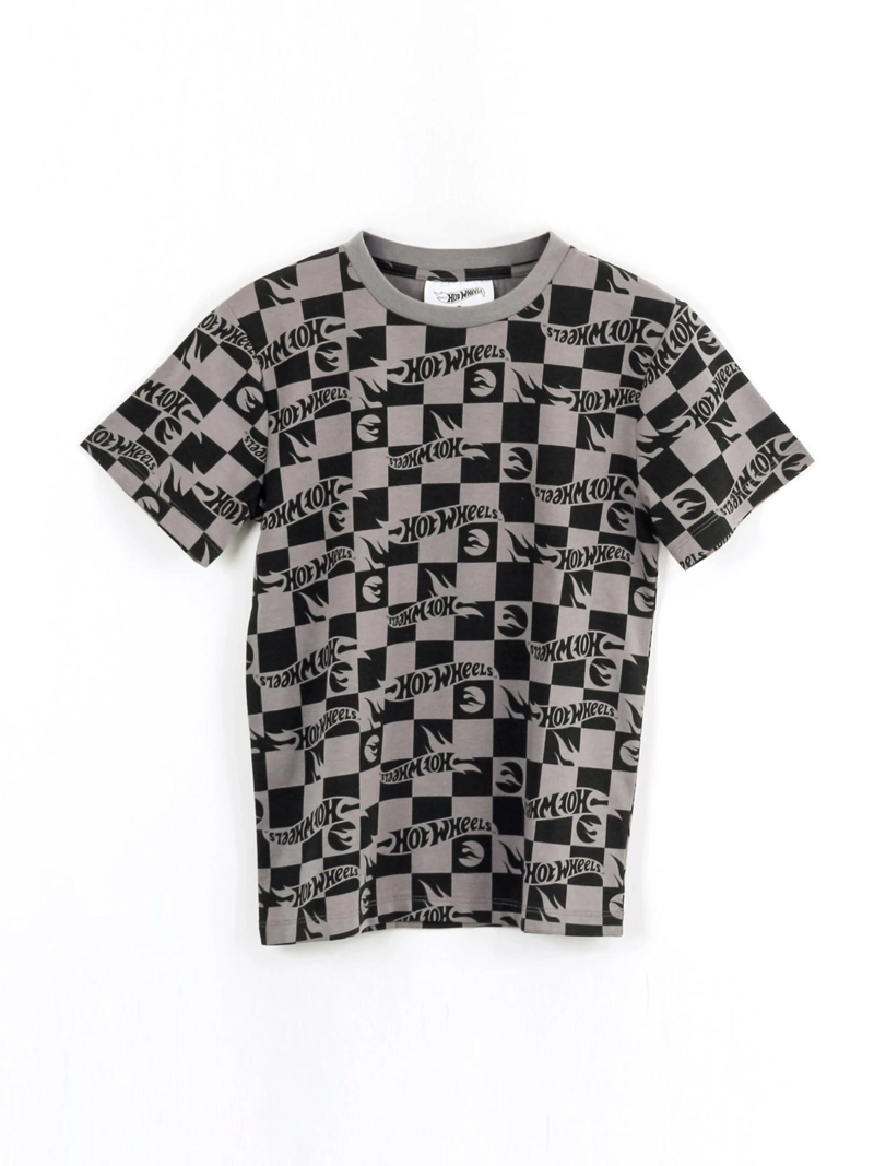 POLERA NIÑO HOT WHEELS MANGA CORTA