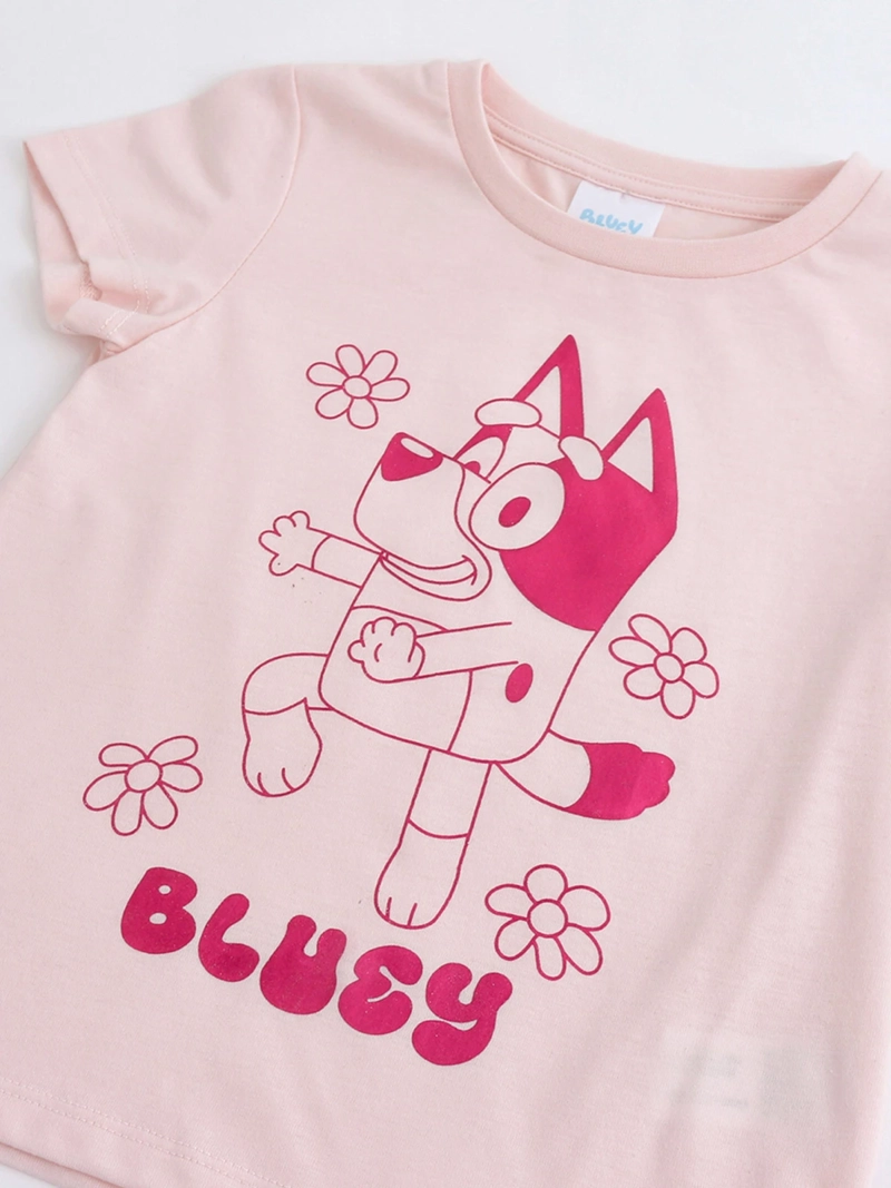 POLERA MANGA CORTA NIÑA BLUEY - 3