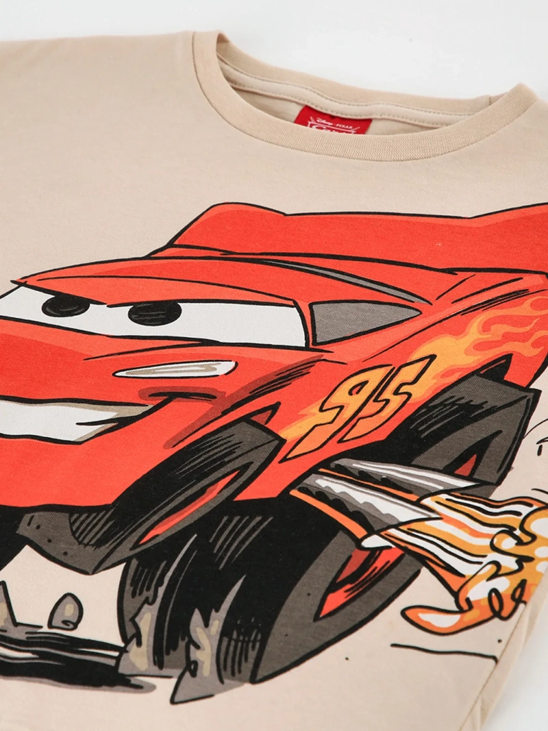 POLERA MANGA CORTA NIÑO DISNEY CARS - 3