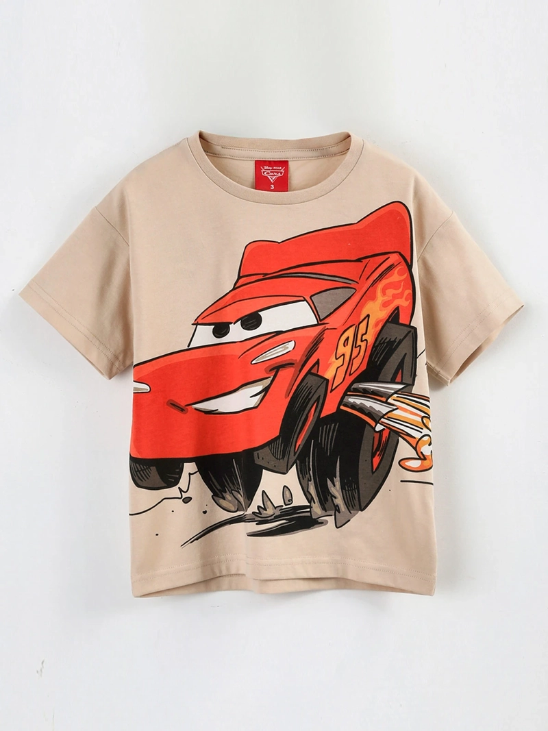POLERA MANGA CORTA NIÑO DISNEY CARS - 1