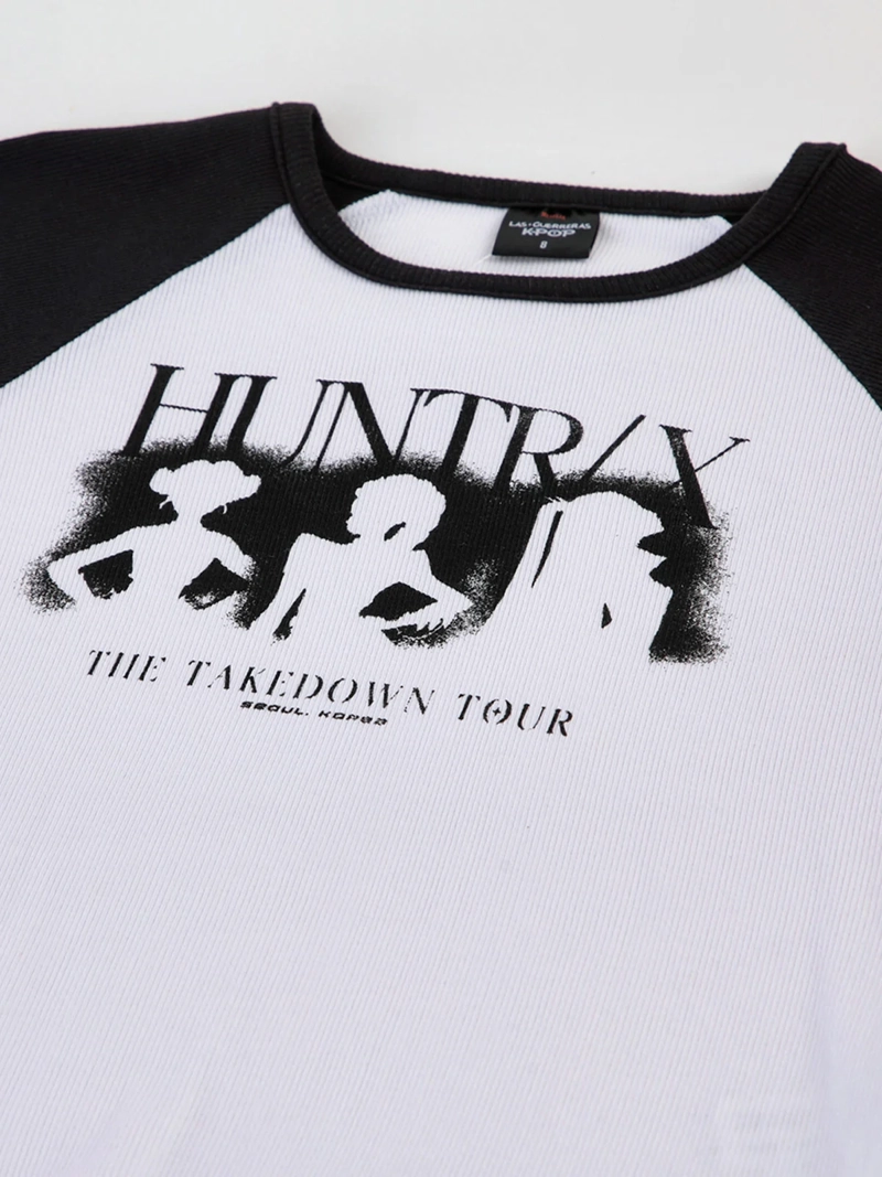 POLERA MANGA CORTA  NIÑA KPOP DEMON HUNTERS - 3