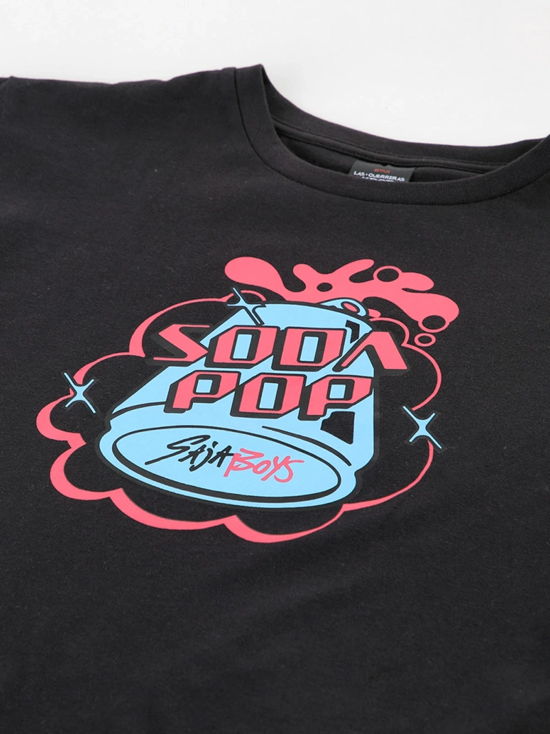 POLERA MANGA CORTA  NIÑA KPOP DEMON HUNTERS - 3