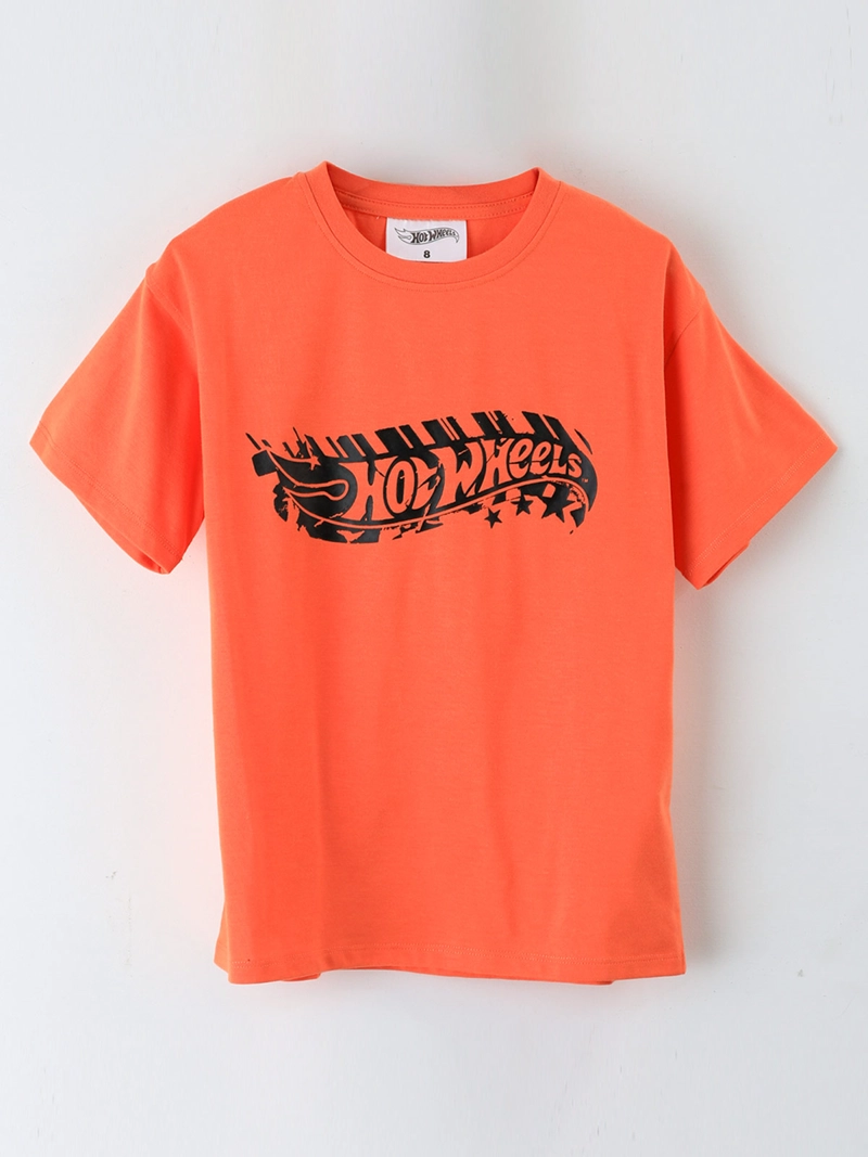 POLERA MANGA CORTA NIÑO HOTWHEELS - 1