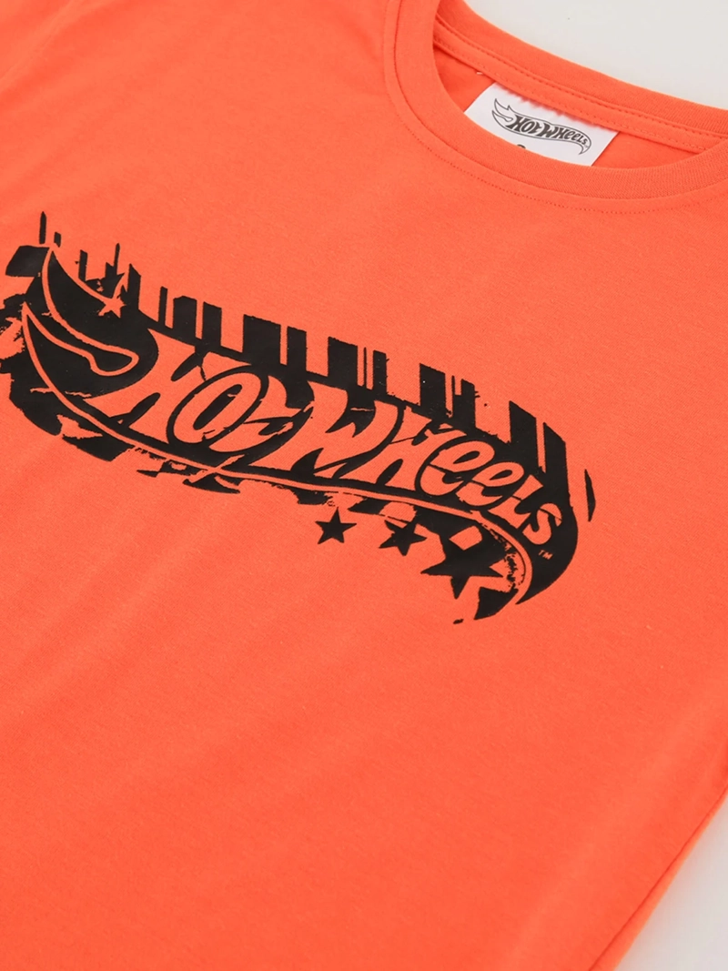 POLERA MANGA CORTA NIÑO HOTWHEELS - 3