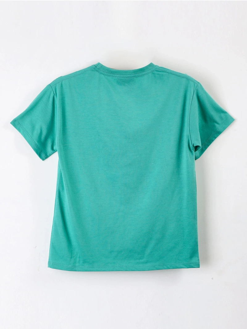 POLERA MANGA CORTA NIÑO MINECRAFT - 2