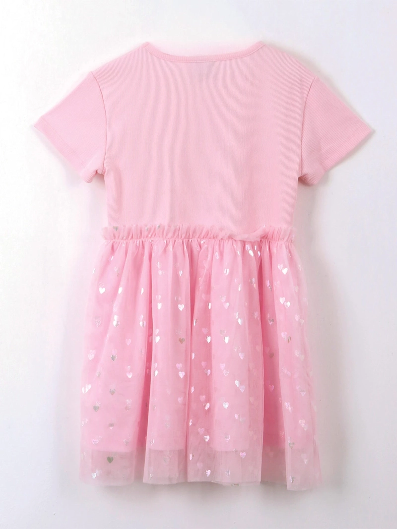 VESTIDO NIÑA BARBIE CORAZÓN - 2