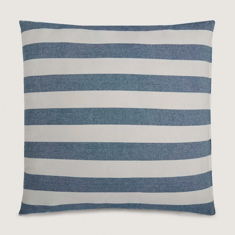 COJÍN RIPLEY HOME LÍNEAS 50X50 CM AZUL/ACERO - 2