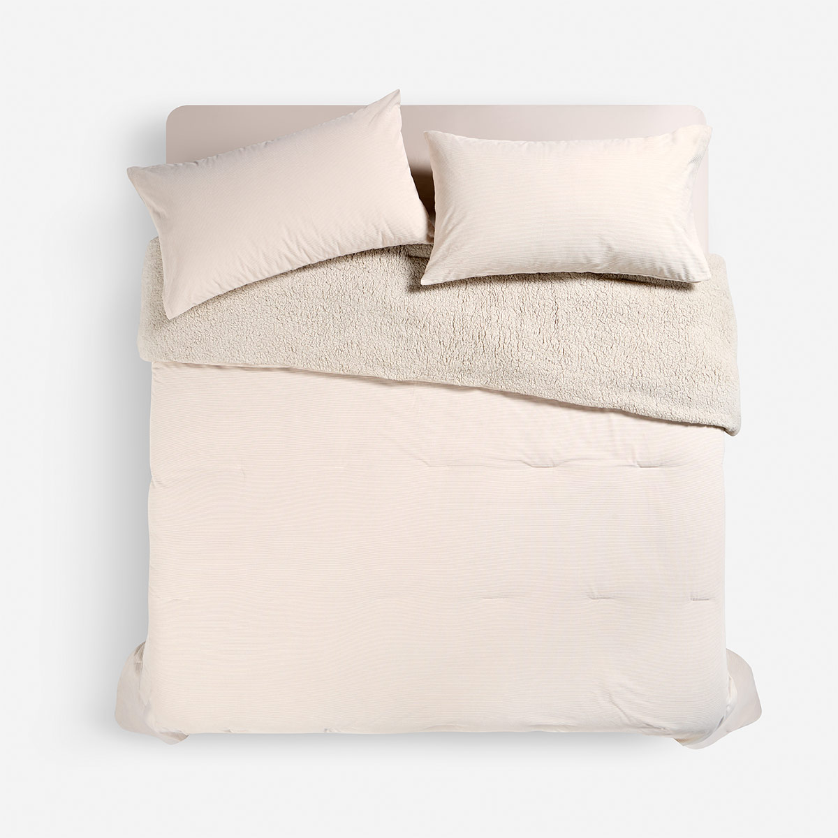 PLUMÓN ROSEN ALASKA SHERPA KING CORD LATTE - 3