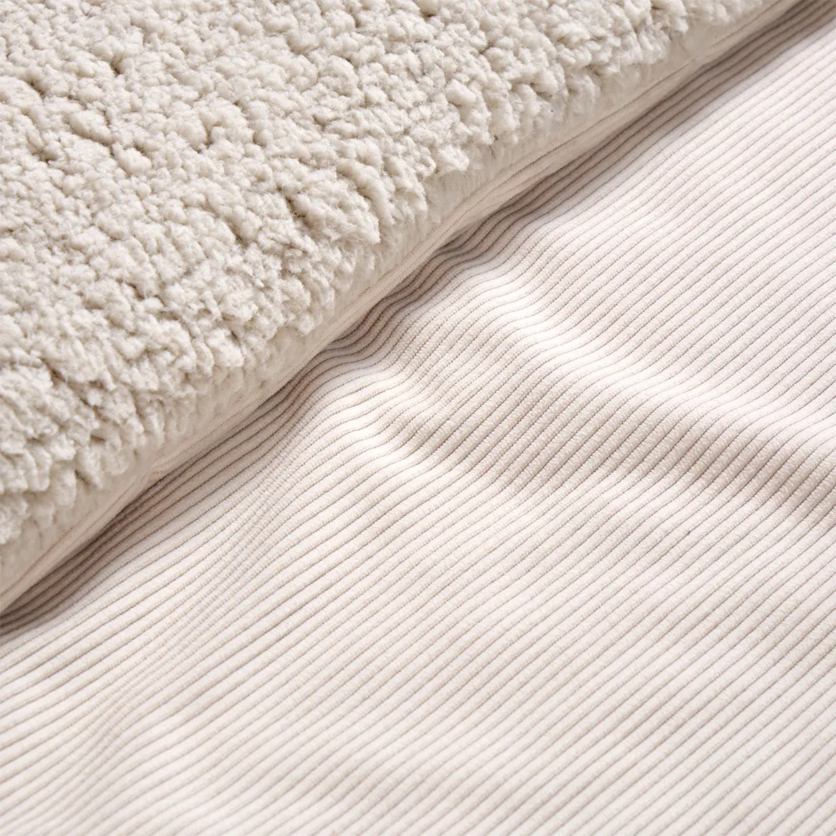 PLUMÓN ROSEN ALASKA SHERPA KING CORD LATTE - 4