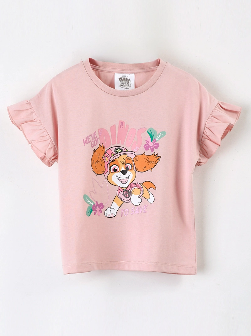 POLERA MANGA CORTA NIÑA PAW PATROL - 1